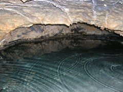 Подземное озеро - Макрушинская пещера